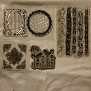 Decorative Clear Stamp Set